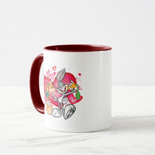 Lola & Bugs Liebe Tasse (Vorderseite Links)