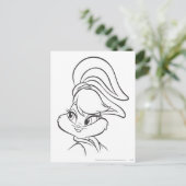 Lola-Bunny-Ausdruck Postkarte (Stehend Vorderseite)