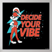 Lola Bunny entscheidet über Ihre Vibe Poster (Vorne)