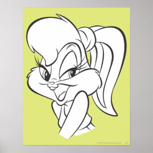 Lola Bunny Expressive 2 Poster