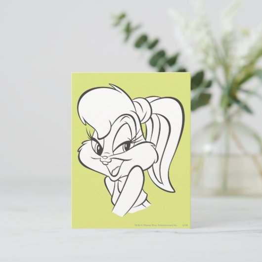 Lola Bunny Expressive 2 Postkarte (Stehend Vorderseite)