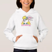 Lola Bunny Girls Never Lose Hoodie (Vorderseite)
