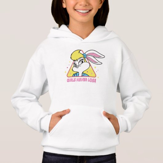 Lola Bunny Girls Never Lose Hoodie (Vorderseite)