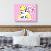 Lola Bunny Girls Never Lose Leinwanddruck (Insitu (Schlafzimmer))