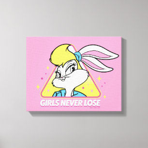 Lola Bunny Girls Never Lose Leinwanddruck