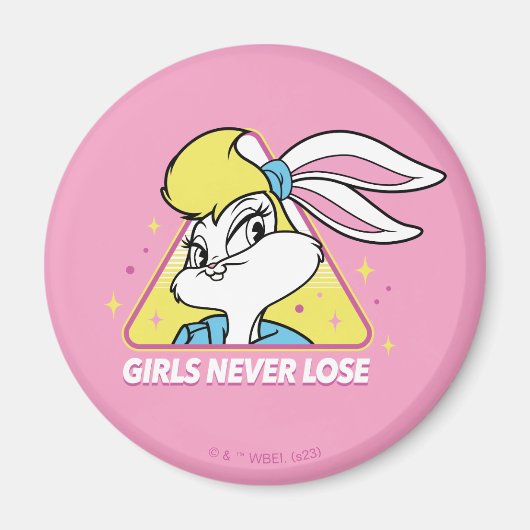 Lola Bunny Girls Never Lose Magnet (Vorne)