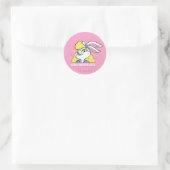 Lola Bunny Girls Never Lose Runder Aufkleber (Tasche)