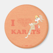 Lola Bunny I Heart Karats Magnet (Vorne)