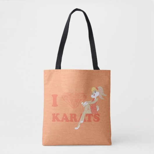 Lola Bunny I Heart Karats Tasche (Vorderseite)