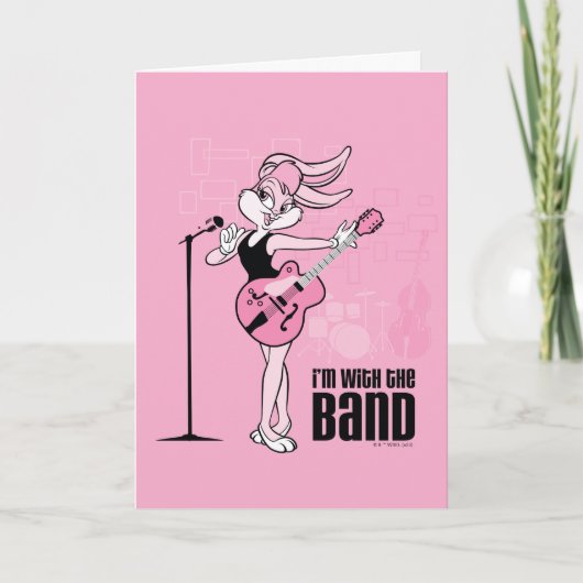 Lola Bunny, ich bin mit der Band Karte (Vorderseite)