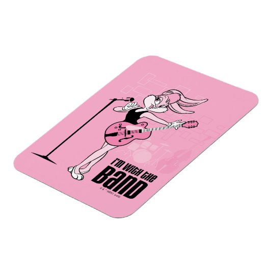 Lola Bunny, ich bin mit der Band Magnet (Linke Seite)