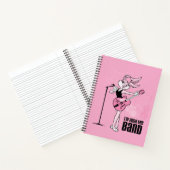 Lola Bunny, ich bin mit der Band Notizblock (Innenseite)