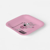 Lola Bunny, ich bin mit der Band Pappteller (Gewinkelt)