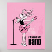 Lola Bunny, ich bin mit der Band Poster (Vorne)