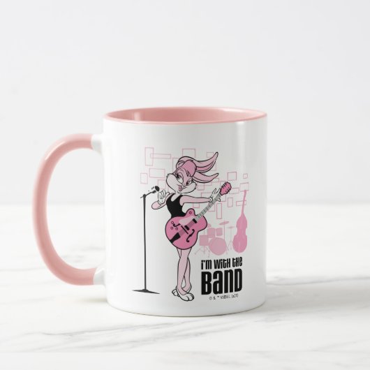 Lola Bunny, ich bin mit der Band Tasse (Links)