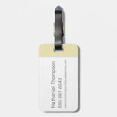 Lola Bunny "Ich bin nicht zu stoppen" Gepäckanhänger (Rückseite vertikal)