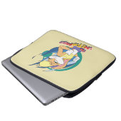Lola Bunny "Ich bin nicht zu stoppen" Laptopschutzhülle (Vorne Knopf)