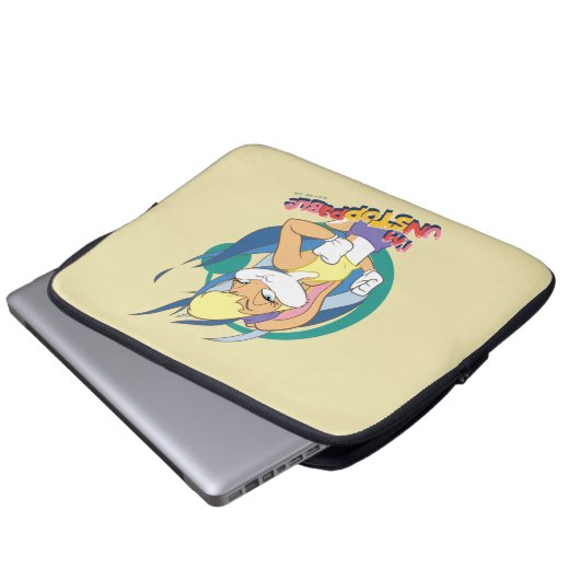 Lola Bunny "Ich bin nicht zu stoppen" Laptopschutzhülle (Vorne Knopf)