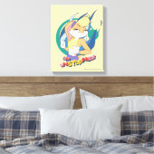 Lola Bunny "Ich bin nicht zu stoppen" Leinwanddruck (Insitu (Schlafzimmer))