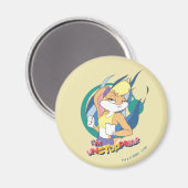 Lola Bunny "Ich bin nicht zu stoppen" Magnet (Vorderseite/Rückseite)