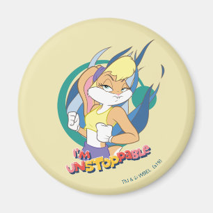 Lola Bunny "Ich bin nicht zu stoppen" Magnet