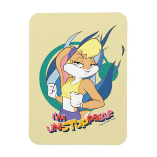 Lola Bunny "Ich bin nicht zu stoppen" Magnet