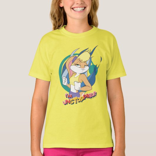 Lola Bunny "Ich bin nicht zu stoppen" T-Shirt (Vorderseite)
