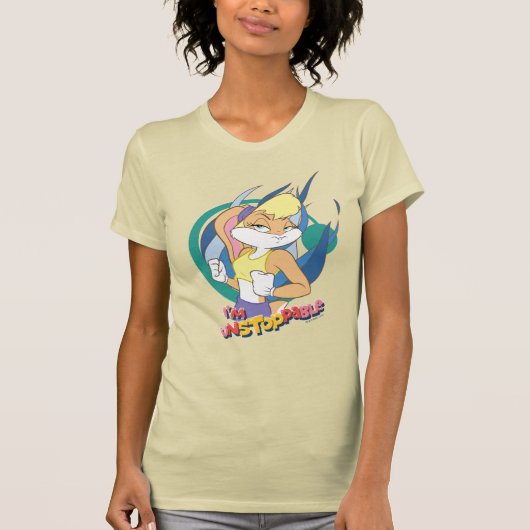 Lola Bunny "Ich bin nicht zu stoppen" T-Shirt (Vorderseite)