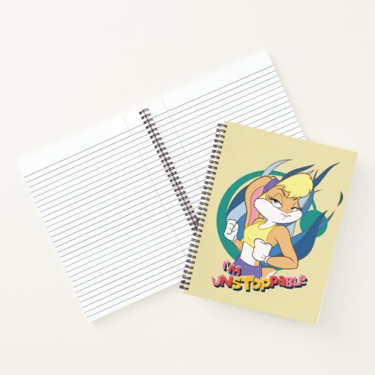 Lola Bunny "I'm Unstoppable" Notizblock (Innenseite)