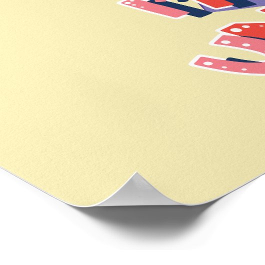 Lola Bunny "I'm Unstoppable" Poster (Ecke)