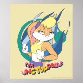 Lola Bunny "I'm Unstoppable" Poster (Vorne)