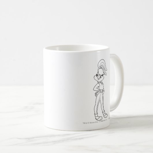 Lola Bunny Lässig Kaffeetasse (VorderseiteRechts)
