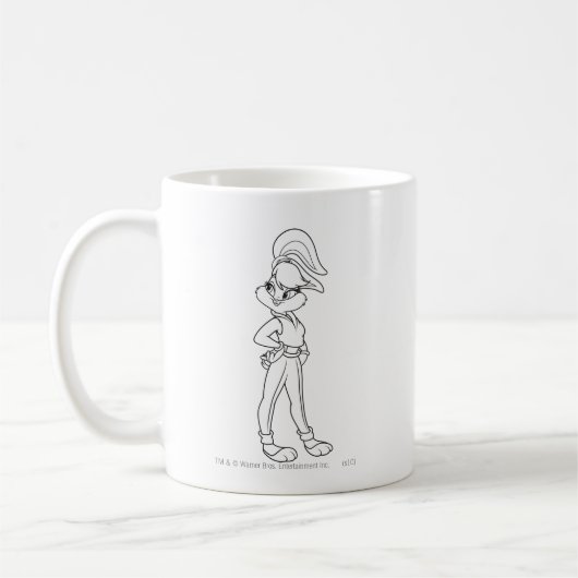 Lola Bunny Lässig Kaffeetasse (Links)