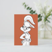 Lola Bunny Lässig Postkarte (Stehend Vorderseite)