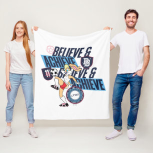 Lola Bunny LOONEY TUNES™ Fußballclub-Grafik Fleecedecke