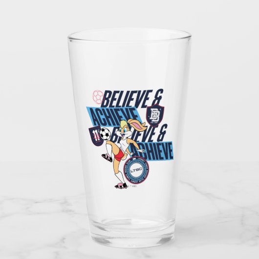 Lola Bunny LOONEY TUNES™ Soccer Club Graphic Glas (Vorderseite)