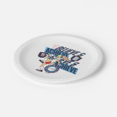 Lola Bunny LOONEY TUNES™ Soccer Club Graphic Pappteller (Schrägansicht)