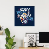 Lola Bunny LOONEY TUNES™ Soccer Club Graphic Poster (Heimbüro)