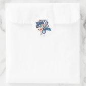 Lola Bunny LOONEY TUNES™ Soccer Club Graphic Runder Aufkleber (Tasche)