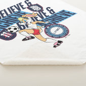Lola Bunny LOONEY TUNES™ Soccer Club Graphic Sherpadecke (3/4)