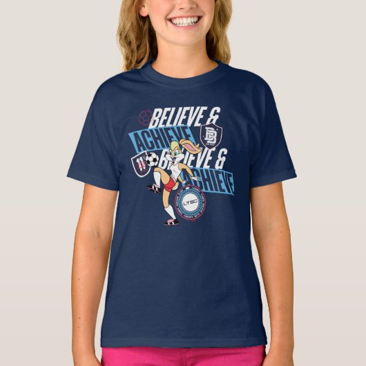 Lola Bunny LOONEY TUNES™ Soccer Club Graphic T-Shirt (Vorderseite)