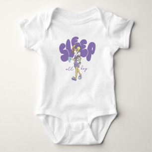 Lola Bunny Schlafe den ganzen Tag Baby Strampler