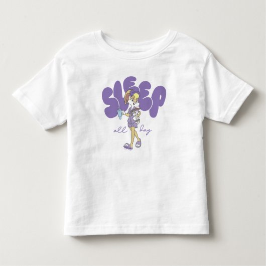 Lola Bunny Sleep All Day Kleinkind T-shirt (Vorderseite)