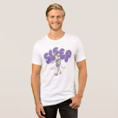 Lola Bunny Sleep All Day Tri-Blend Shirt (Vorderseite voll)