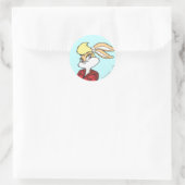 Lola Bunny Super Niedlich Runder Aufkleber (Tasche)