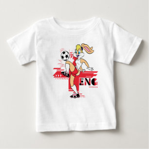 Lola Bunny Team England Fußball Grafik Baby T-shirt