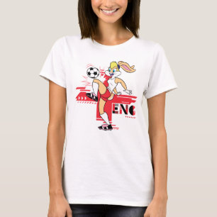 Lola Bunny Team England Fußball Grafik T-Shirt