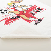 Lola Bunny Team England Soccer Graphic Sherpadecke (3/4)