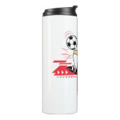 Lola Bunny Team England Soccer Graphic Thermosbecher (Nach links gedreht)