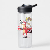 Lola Bunny Team England Soccer Graphic Trinkflasche (Links)